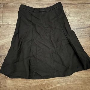 Banana republic brown midi skirt size 2
